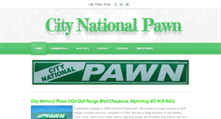 Desktop Screenshot of citynationalpawn.com